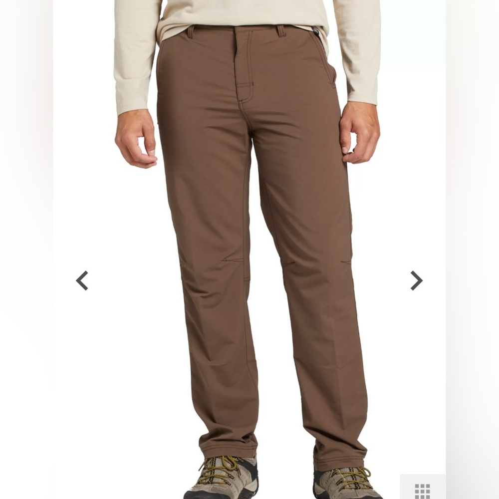Alpine Design Men's Trailhead Tech Pants - NWT size 36x30, coffee grounds color